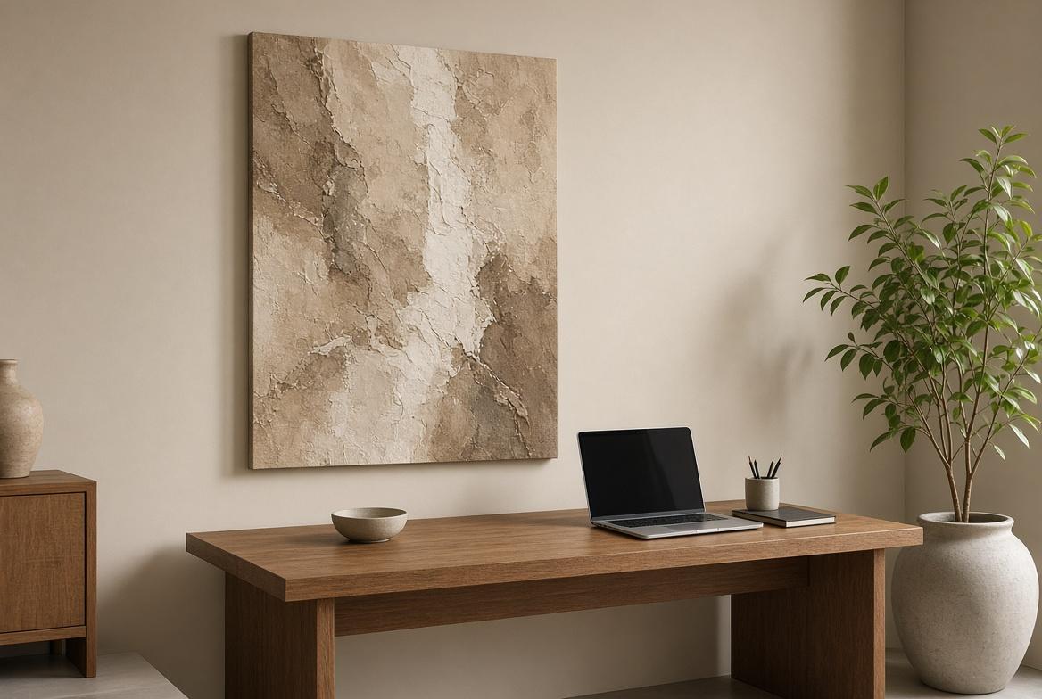Abstract Textured Wall Art